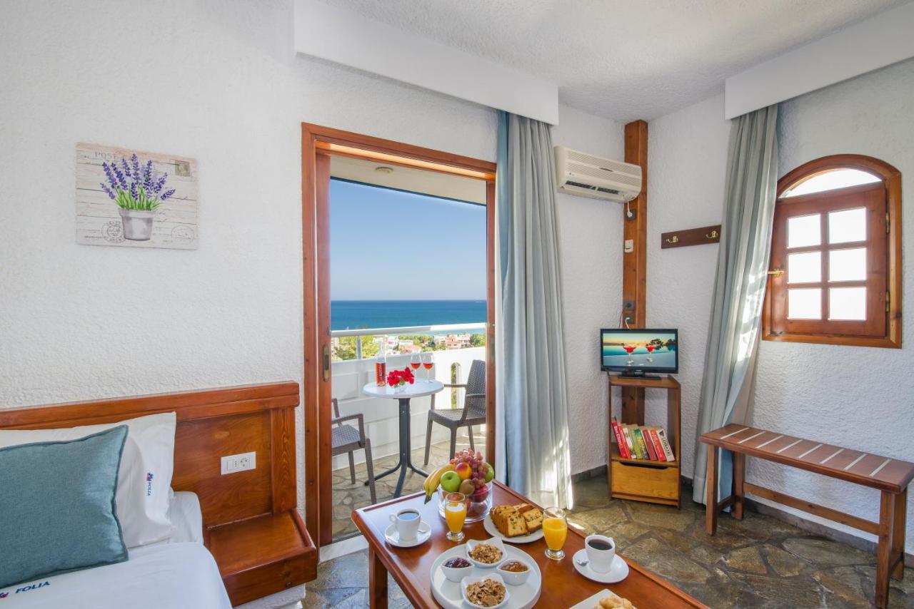 Folia Apartments Chania Agia Marina  Bagian luar foto