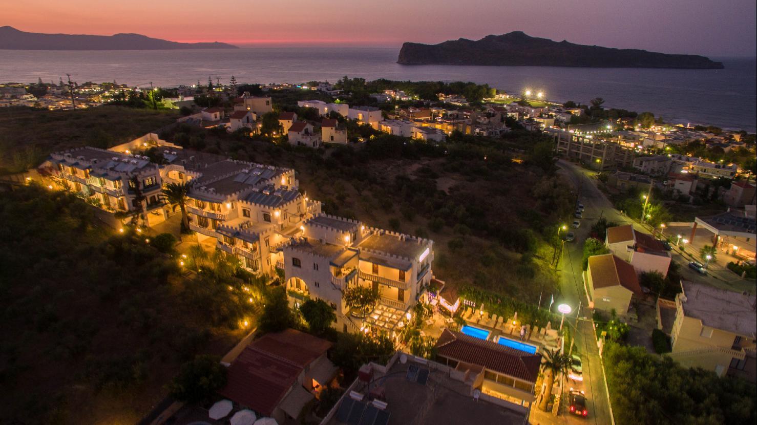 Folia Apartments Chania Agia Marina  Bagian luar foto